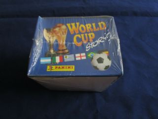 Panini World Cup Story 1990 1994,  1 box/display,  50 packs,  Pele / Maradona,  etc. 2
