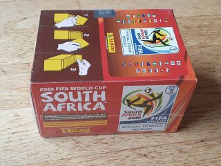 Panini Sticker Box World Cup 2010 South Africa,  100 Packets/500 Sticker,