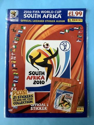 Panini World Cup 2010 South Africa Starter Pack Brand New/sealed