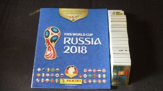 Set Complet,  Album Panini Foot World Cup Russia 2018 Mbappe Rookie Rare