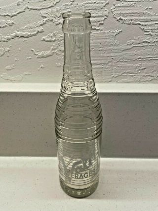 Vintage Acl Vali Soda Bottle 8oz San Jose - Fresno Ca