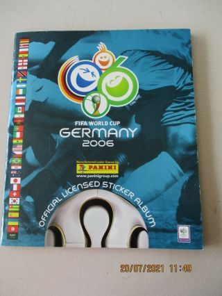 Panini Fifa World Cup 2006 Germany Incomplete Album 592/596 99 Complete