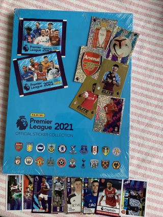 Rare Panini Premier League 2021 Hardback Sticker Album,  Stickers