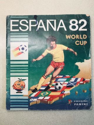 Panini Espana 82 World Cup Sticker Album.  100 Full, .  1982.