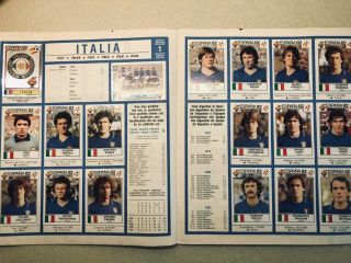 Panini Espana 82 World Cup Sticker Album.  100 full, .  1982. 3