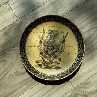 Oriental Accent Decorative Plate Pineapple