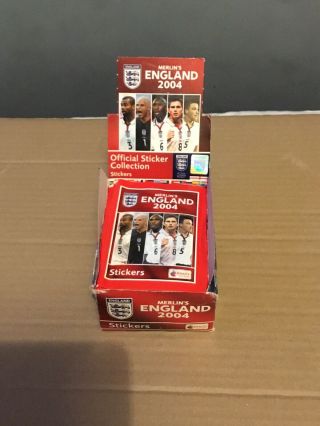 Merlin England 2004 Sticker Box Ronaldo ????