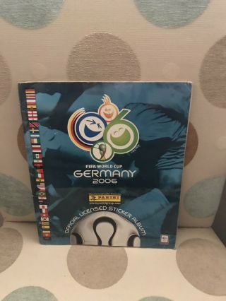 Panini Fifa World Cup Germany 2006 Football Sticker Album Complete