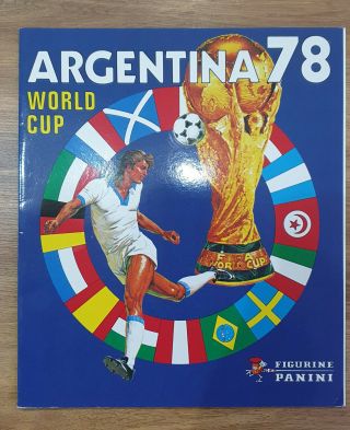 Panini Reprint Album Fifa World Cup Argentina 78