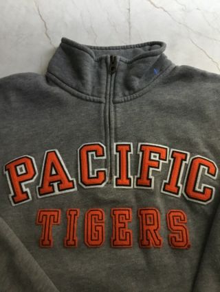 Jansport Pacific Tigers University Of The Pacific California Men Hoodie S Gray