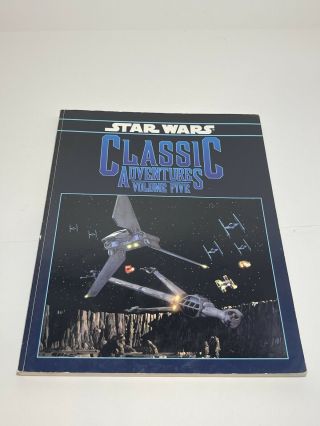 West End Games Weg Rpg 40165 Star Wars Classic Adventures Volume Five 5 Book