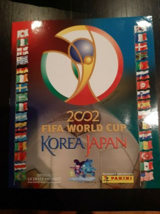 Panini Empty Album World Cup 2002 Korea Japan