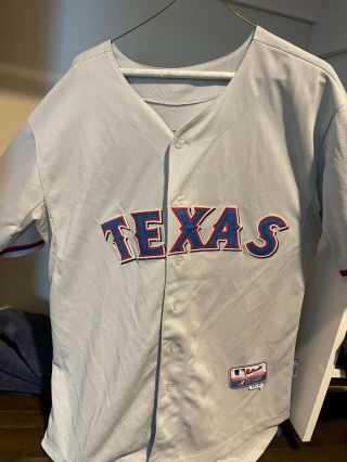 Texas Rangers Josh Hamilton Stitched Majestic Jersey Size 50