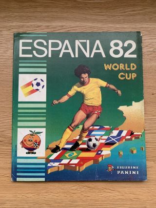 Panini Espana 82 Empty Sticker Album U.  K.  Version