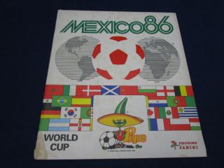 Panini Wm Wc Wk 1986 Mexico 86,  Leeralbum/empty Album,  Ok Cond.  /mittelmäßig