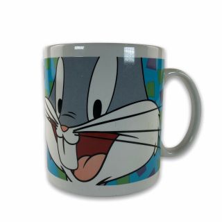 Warner Bros Vintage 1998 Looney Tunes Jumbo Coffee Mug Tweety & Bugs Bunny