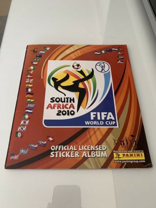 Panini World Cup 2010 South Africa Sticker Album 100 Complete
