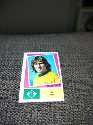 Fks World Cup Argentina 78 Zico Rookie 30 Nm