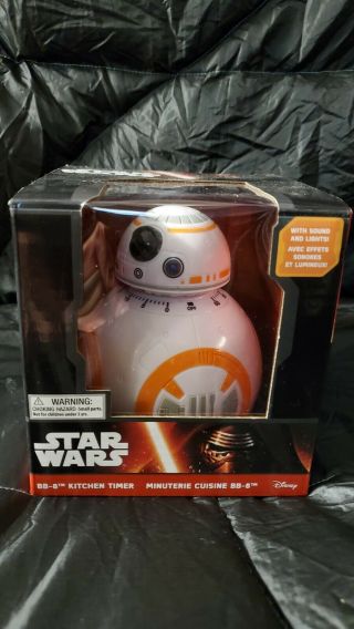 Star Wars Bb - 8 Kitchen Timer - With Movie Lights And Sounds -