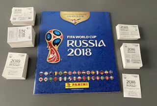 Panini Fifa World Cup Russia 2018 Set Complet 681 Sticker Rookie,  Album Vide