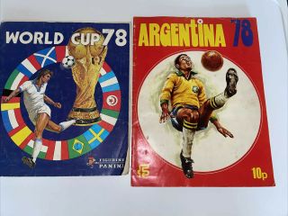 Panini Argentina 78 World Cup Sticker Album Complete & Fks 1978 Complete