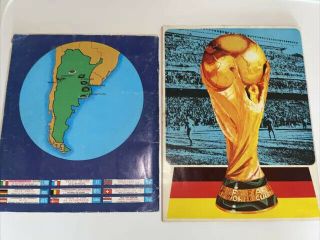 Panini Argentina 78 World Cup Sticker Album Complete & FKS 1978 Complete 2