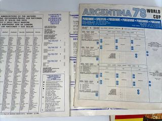 Panini Argentina 78 World Cup Sticker Album Complete & FKS 1978 Complete 3