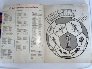 Panini Argentina 78 World Cup Sticker Album Complete & FKS 1978 Complete 4