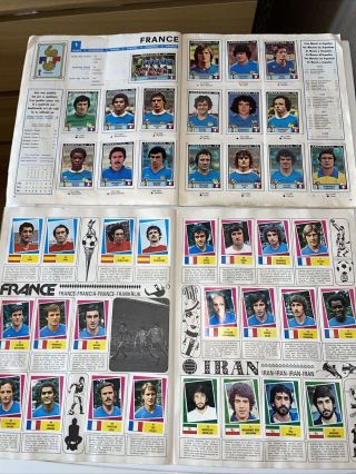 Panini Argentina 78 World Cup Sticker Album Complete & FKS 1978 Complete 6