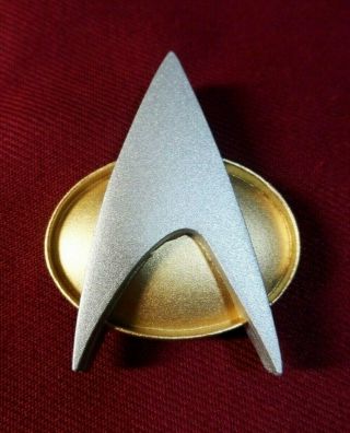 Star Trek The Next Generation Tng Communicator Pin Combadge -