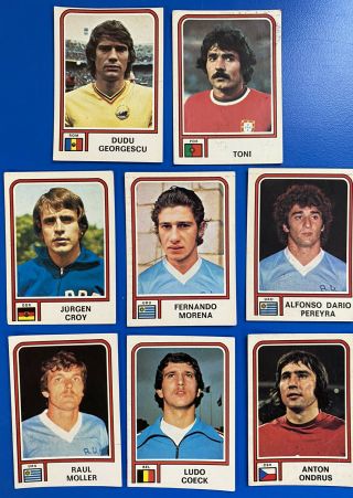 8 1978 Panini Argentina 78 Various Stickers Arg - 311 World Cup