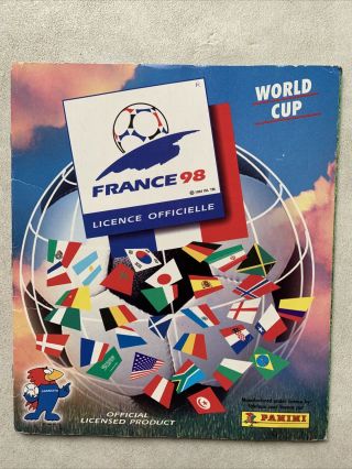 Panini France 98 World Cup Sticker Album 1998