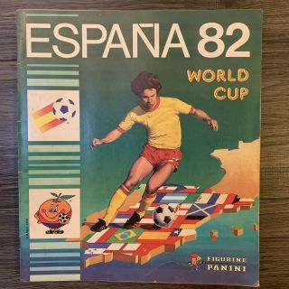 Panini Espana 82 World Cup - Football Sticker Album 100 Complete Full Set