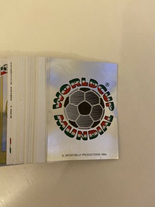 Panini World Cup - Mexico 86 - Complete Loose Set -,  Album