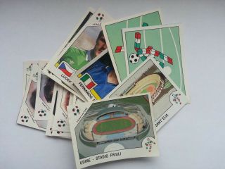 Panini Wc Italia 90 Stickers Cut Out - For User Karlos - 2737 Only