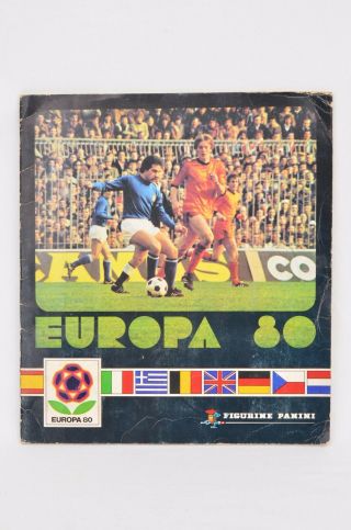 Figurine Panini Europa 80 (1980) Football Sticker Album - 100 Complete​