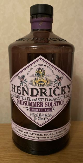 Hendricks Midsummer Empty Bottle