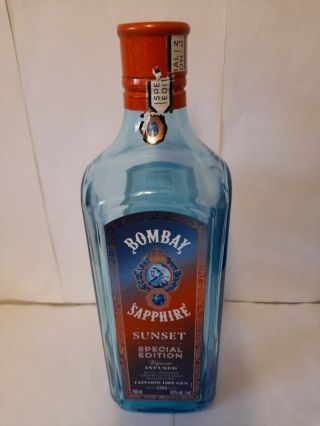 Bombay Sapphire Sunset Special Edition 700ml Empty Bottle
