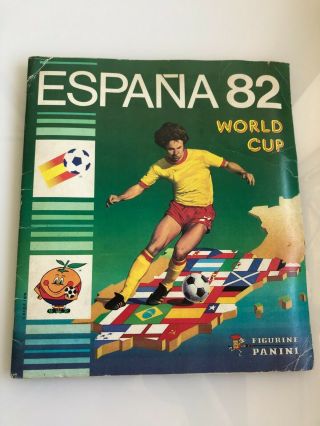 Panini Espana 82 World Cup Sticker Album - 100 Complete