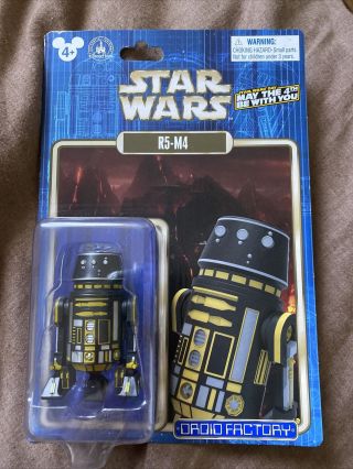 Disney Parks Star Wars Droid Factory R5 - M4 May The 4th Droid Holiday