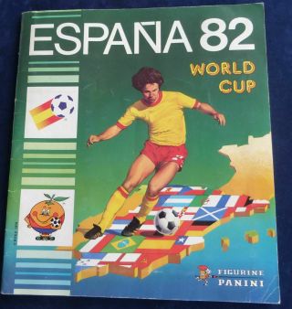Panini Album Wm World Cup 1982,  Espana 82 " Komplett 427 Sticker Rarität Selten