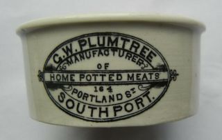 Plumtree Southport Home Potted Meats Pot C1900 - 10