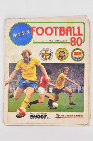 Figurine Panini Football 80 English & Scottish Clubs Sticker Album 100 Complete