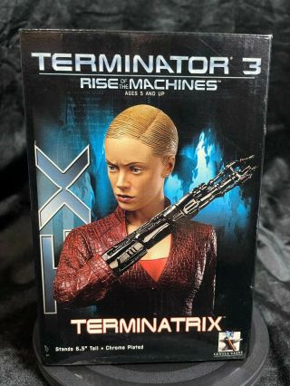 Gentle Giant Terminator 3 Rise Of The Machines " Terminatrix T - X Bust " Statue