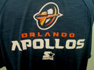 Orlando Apollos Alliance of American Football Starter XXL Tee Shirt AAF Defunct 2