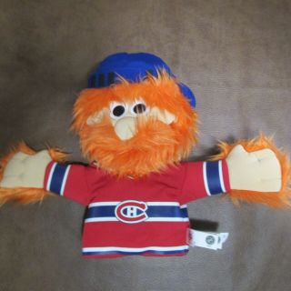 Youppi Montreal Canadiens Doll Mascot Hand Puppet Plush Jersey Nhl Hockey