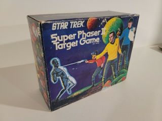 Star Trek Phaser Ii Target Game 1975 Mego Corp