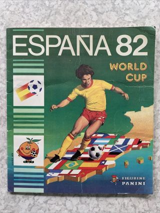 Panini Espana 82 World Cup Sticker Album Almost Complete Just 1 Sticker Missing
