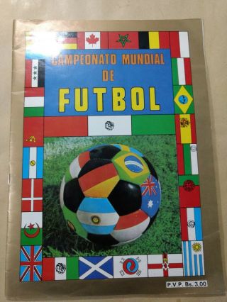 Sticker Album World Cup Mexico 86 100 Complete