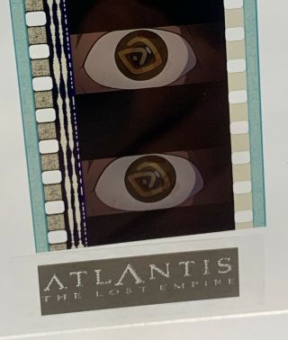 Disney Animation Film 5 - Cell Strip Atlantis: The Lost Empire Princess Kida’s Eye